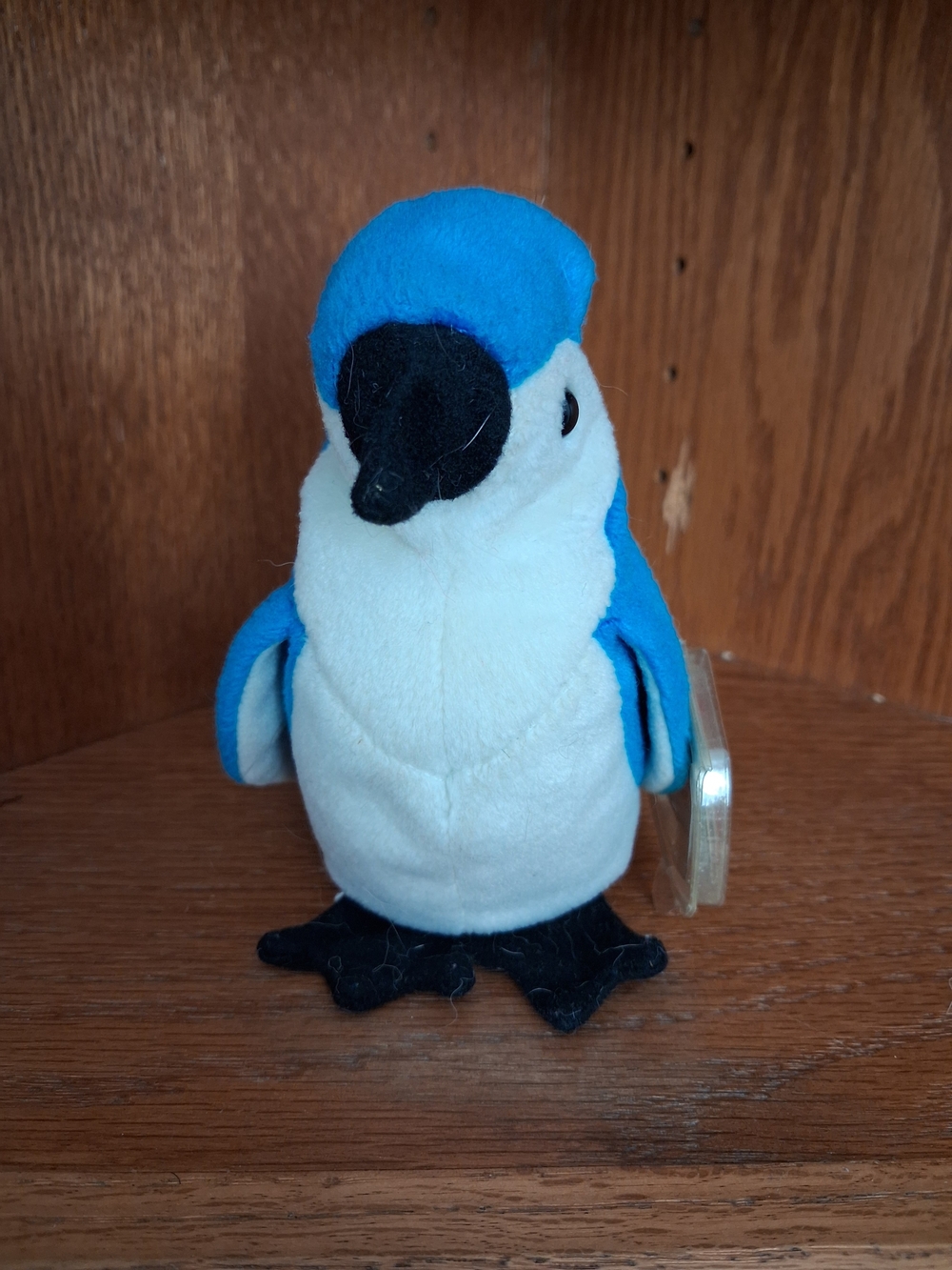 TY Beanie Baby Rocket the Blue Jay 1998 | Bird Plush | Vintage | Good Condition